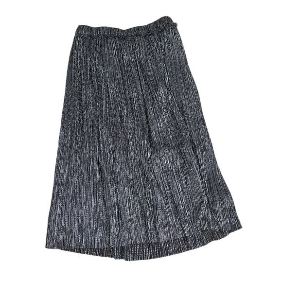 Isabel Marant Étoile Beatrice Metallic Pleated Skirt 36 - Picture 6 of 12